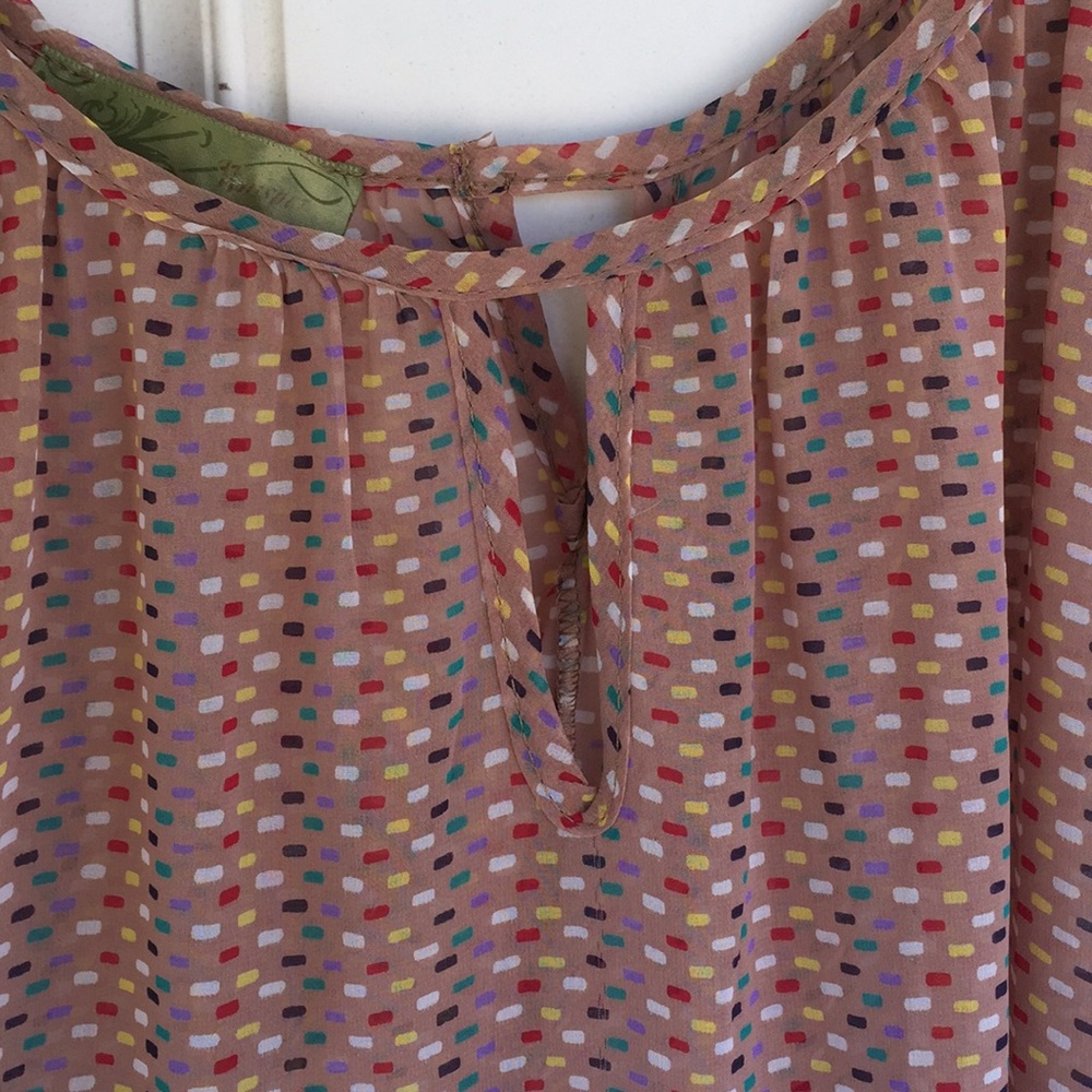 Francesca’s Multi Color Blouse - Picture 5 of 5